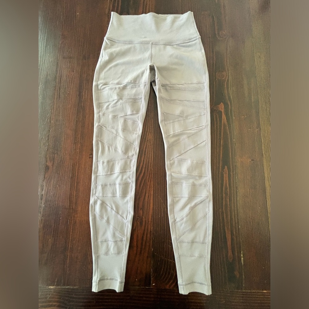 Lululemon | Wunder Under Pant Leggings (High-Rise) *Tech Mesh 28" | Size 6‎ - Picture 2 of 14